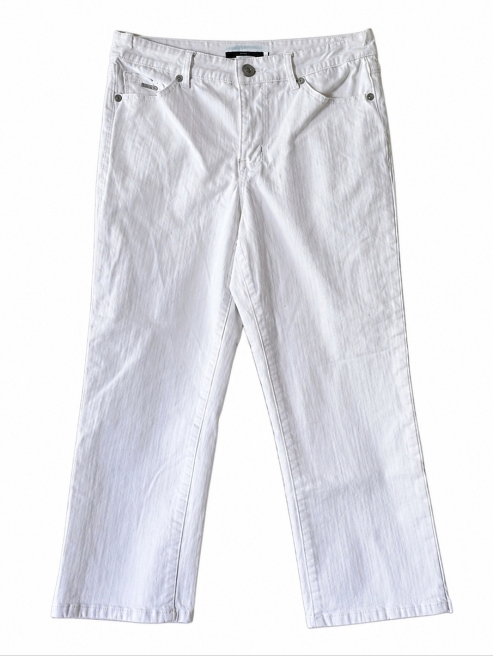 •Nine West Women's White Crop Jeans